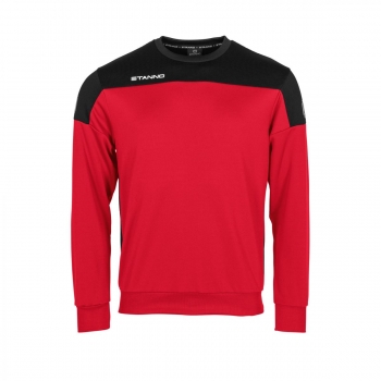 Stanno Pride Rundhals Top Rot-Schwarz